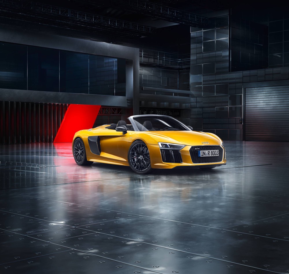 Pure emotion: the new Audi R8 Spyder V10 5