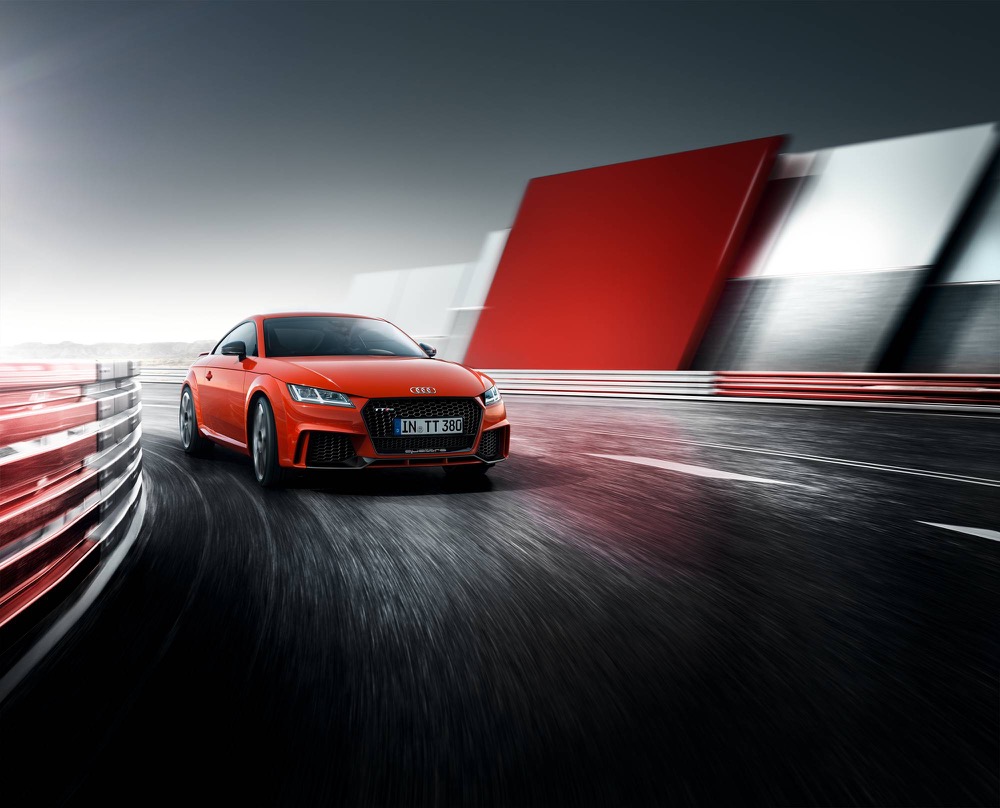 More powerful than ever: the new Audi TT RS Coupé 1
