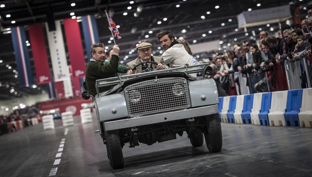 Racing legend wows crowds at London Classic Car Show 2
