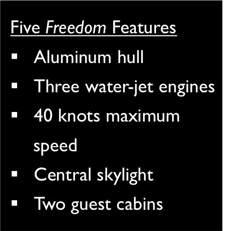 The luxury briefing five Freedom features
