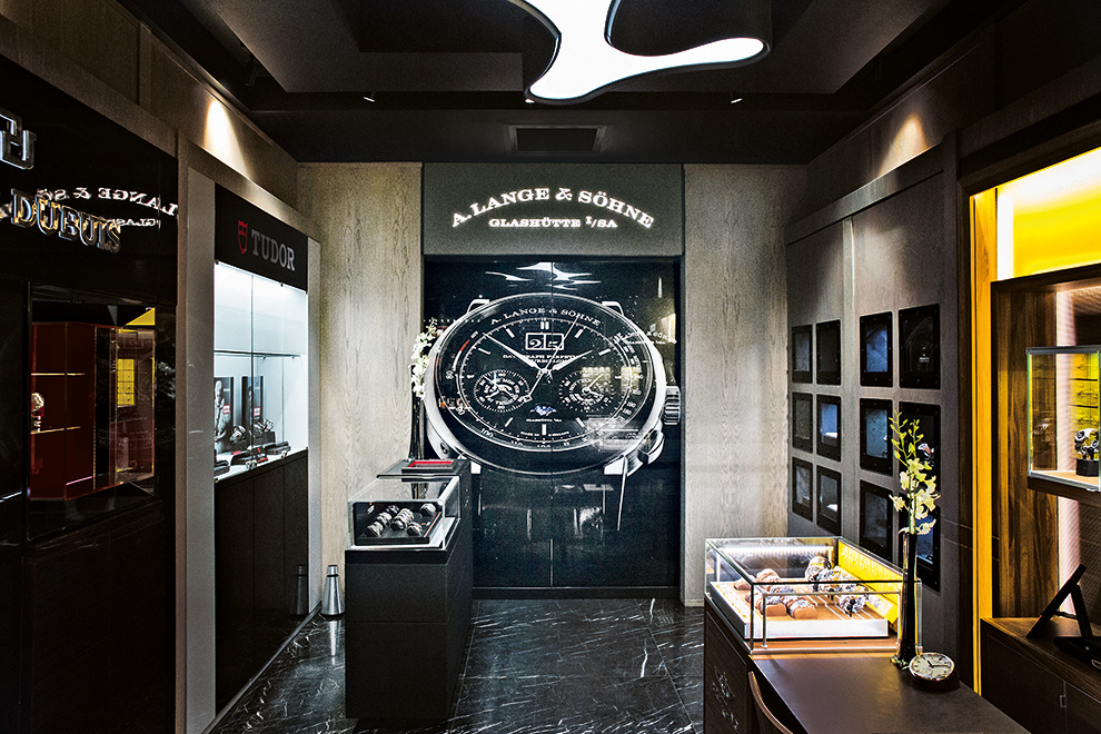 Luxury watch makers A Lange Söhne at the Vault