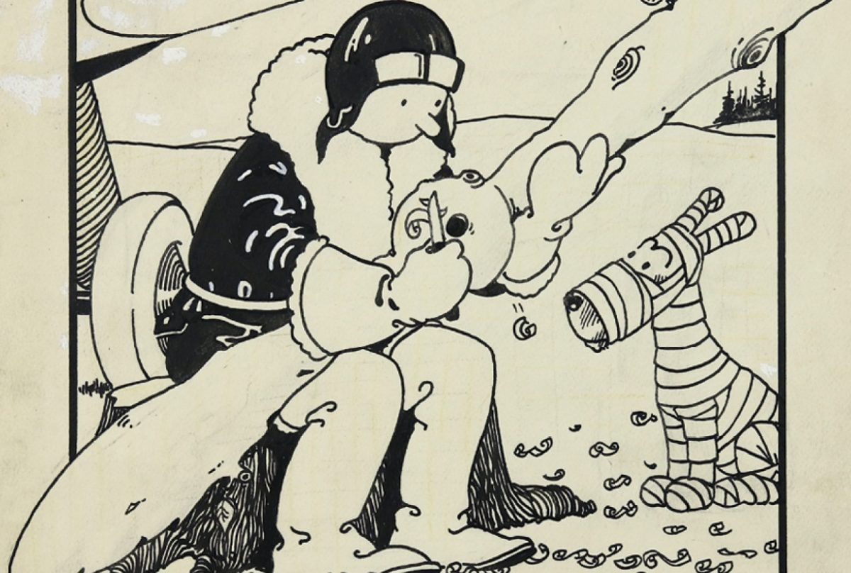 Tintin original cover