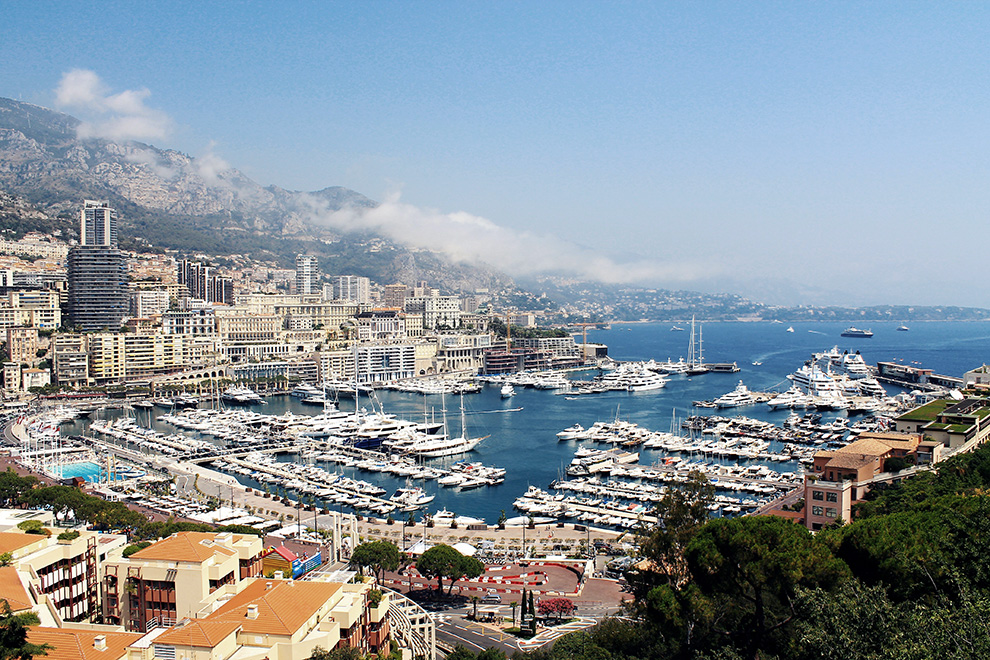 Monaco is home to the Grand Prix