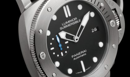 Panerai responds to the depths of the sea with a Luminor Submersible