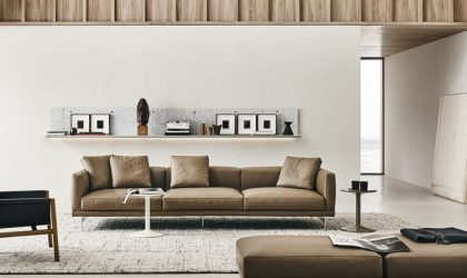 Piero Lissoni reimagines comfort with his Dock sofa for B&B Italia