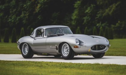 A rare 1963 Jaguar E-Type is on auction