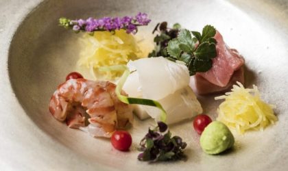 Tempelhoff collaborates with Zeniya’s two Michelin star chef Shin Takagi