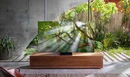 The Samsung QLED TV makes a big impression on viewers