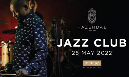 Join Bongani Sotshononda for the Hazendal Jazz Club