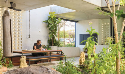 Australian architect Jimmy Thompson's home