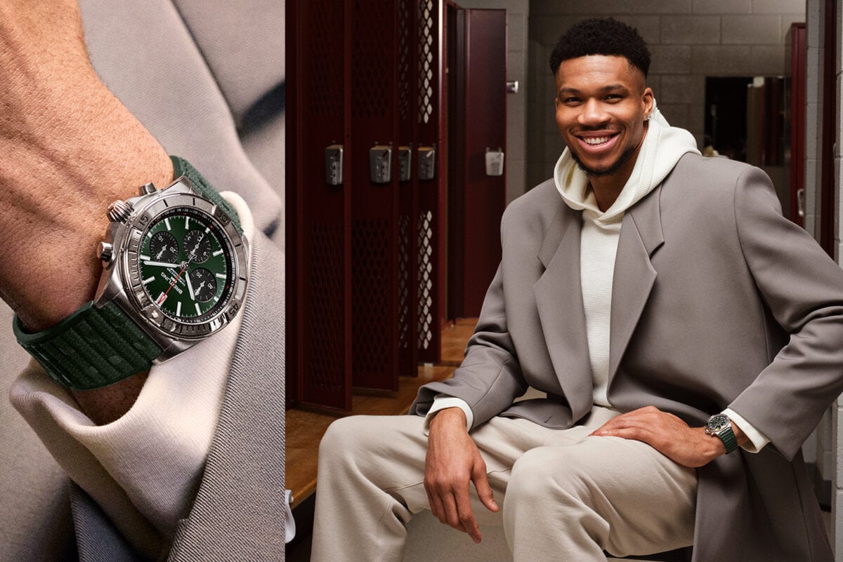 Chronomat Giannis Antetokounmpo: A slam-dunk collaboration between Breitling and the basketball superstar 1