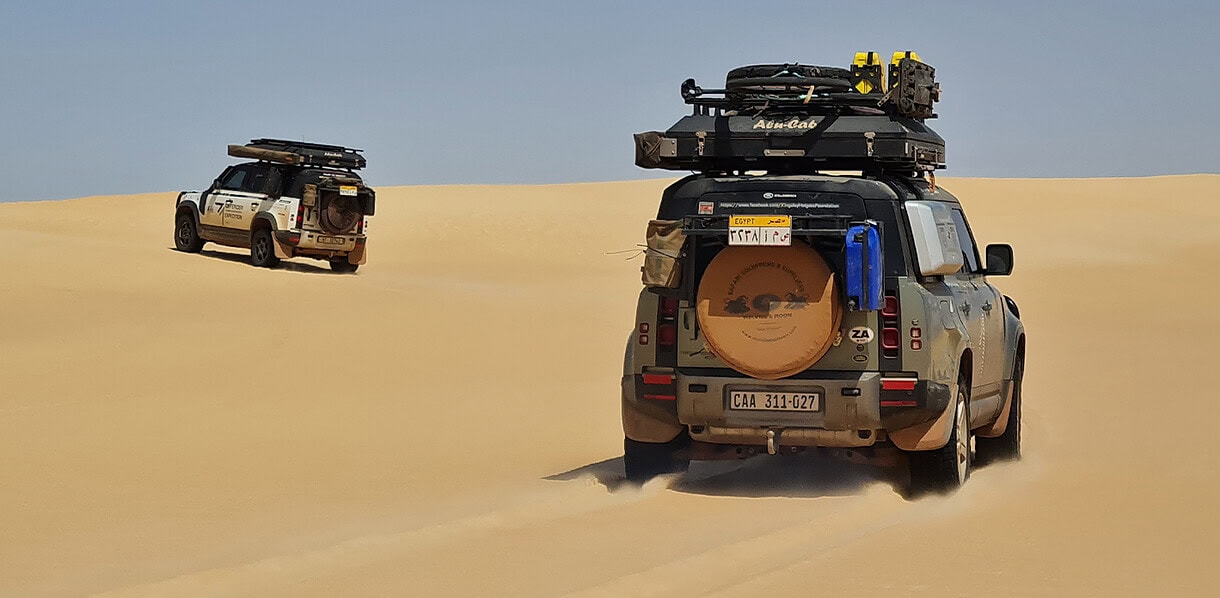 25 Years of Defender and Kingsley Holgate in Africa